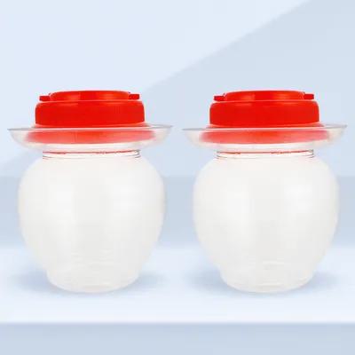 2個入り、家庭用プラスチック製密閉保存容器、キッチン用、気密 - Food Storage Containers のレビューと価格
