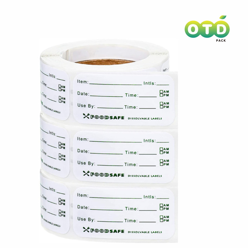 300/個食品保存ラベル粘着リムーバブル食品ラベル食品保存冷 - Food Storage Labels のレビューと価格