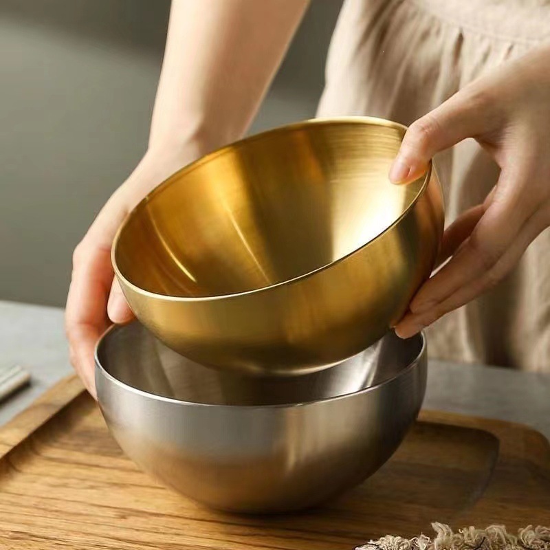 ステンレス製のサラダボウル,食品容器,キッチンテーブル,麺の - Food Storage Meals のレビューと価格