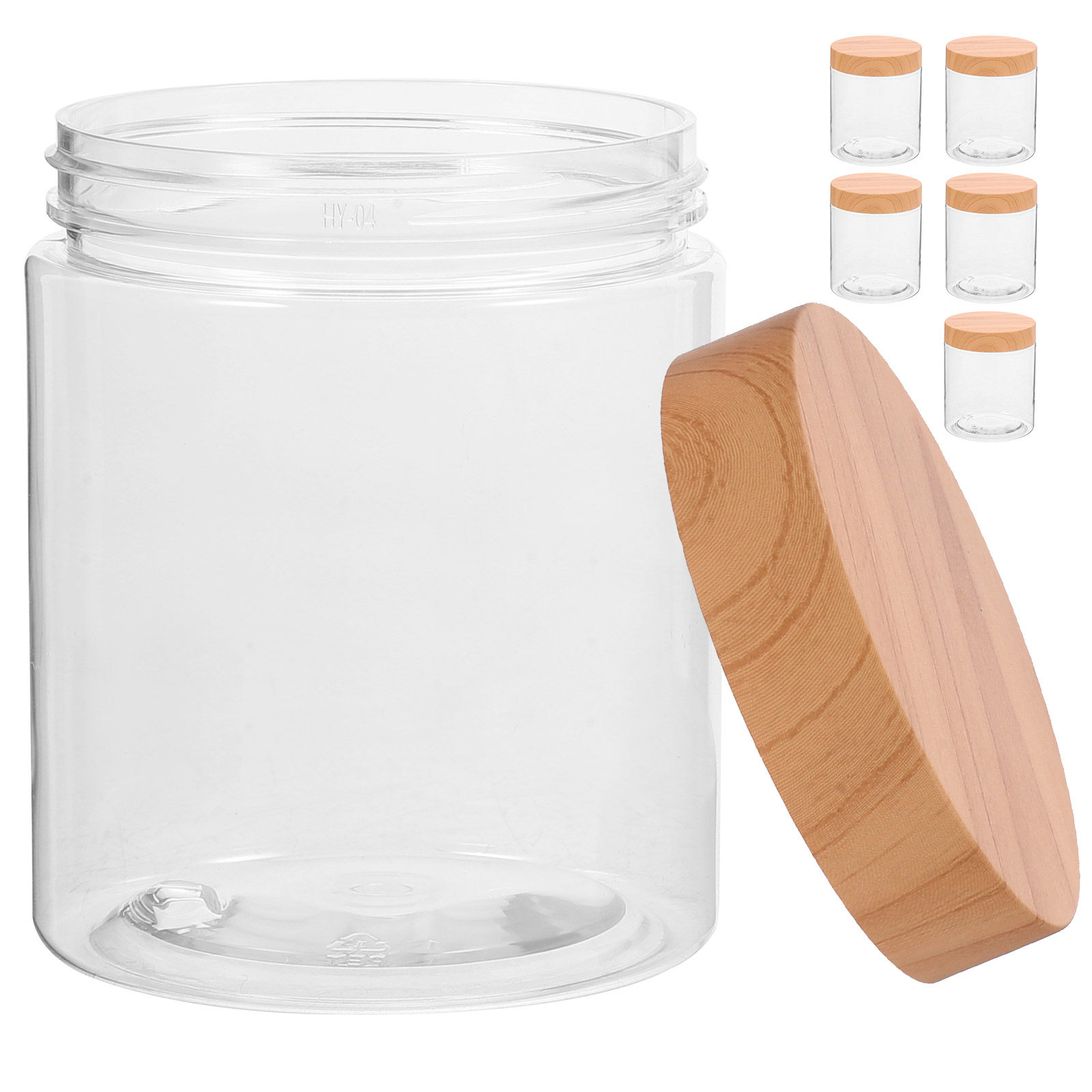 6個入り、密閉式の透明プラスチック製保存容器。乾燥食品の保存 - Food Storage Containers のレビューと価格